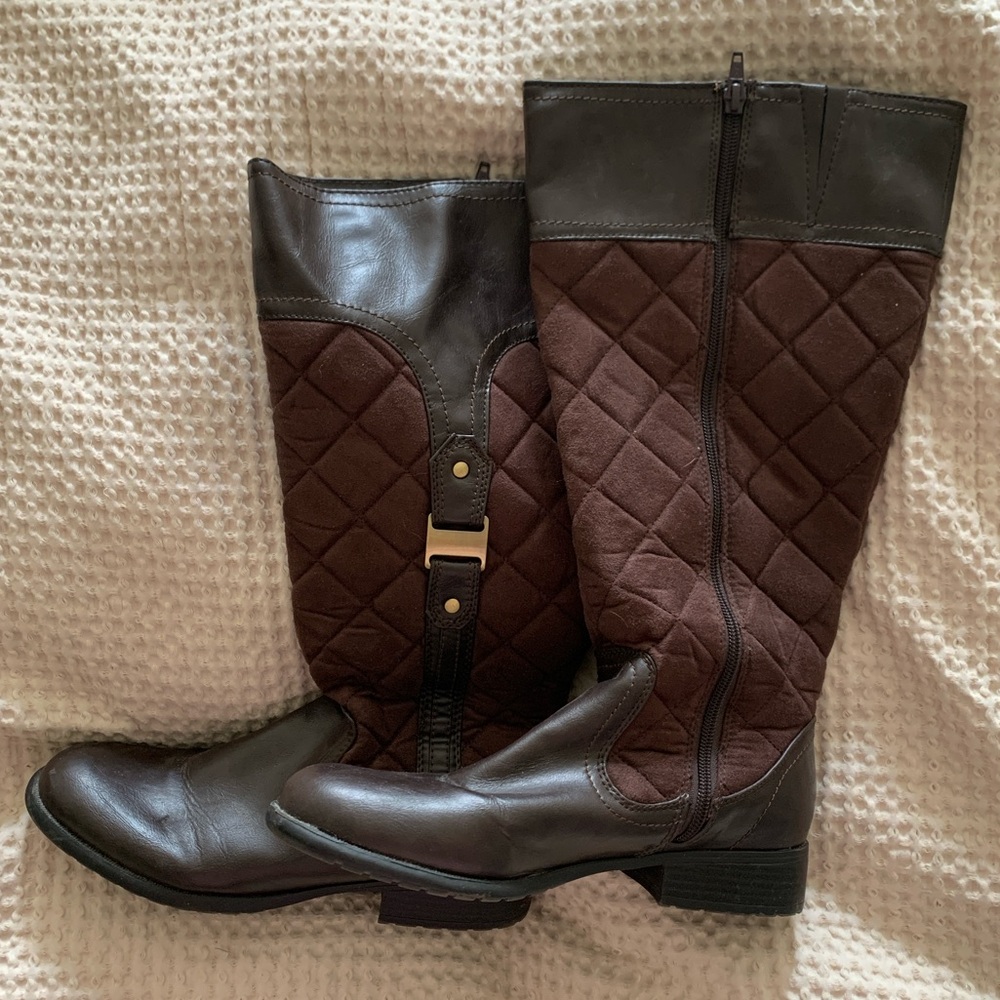Size 9, wide calf, LifeStride tall boot